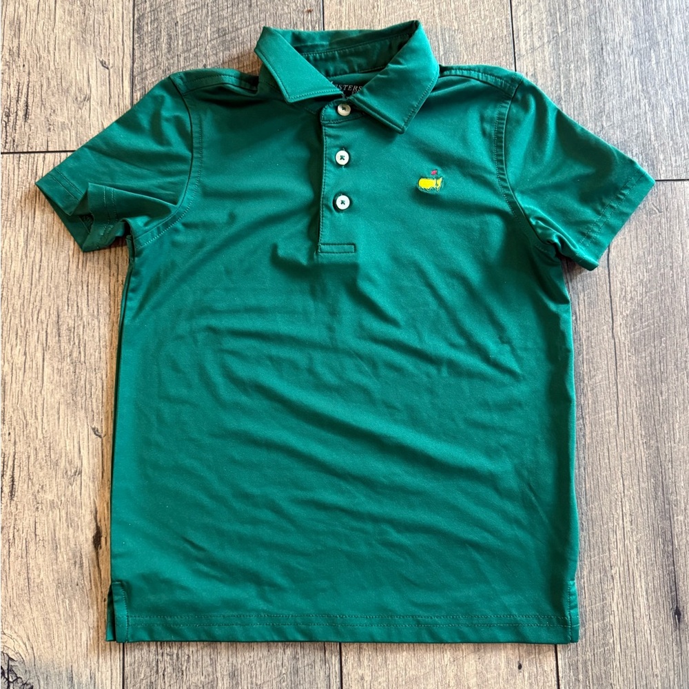 Masters 3T green polo